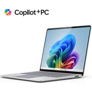 Microsoft Surface Laptop 7 Copilot+PC - Snapdragon X Elite / 13.8inch / 512GB SSD / 16GB RAM / Shared Qualcomm Adreno GPU Graphics / Windows 11 Home / English Keyboard / Platinum / International Version - [ZGM-00016]