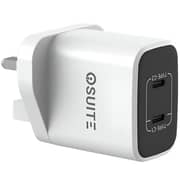 Iosuite GaN Tech 2Port Charger White - RY-U45DCC