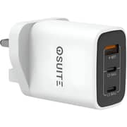 Iosuite GaN Tech 3Port Charger White - RY-U67ACC