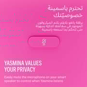 Yasmina Lite AI Smart Bluetooth Speaker Pink - Y-00026