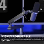 Ixtech 360 Rotatable Mic Arm Desk Mount Black
