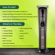 Ikonic 5-in-1 Express Groomer Trimmer 5 Watts AB-101775