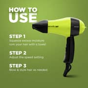 Ikonic Me Mini Speedy Hair Dryer 1000 Watts AB-101776