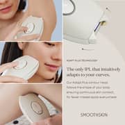 SmoothSkin Pure Adapt Champagne IPL Laser Hair Removal Device for Women & Men, Pure Fit Upgrade; Long-Lasting Hair Reduction, for Body & Face, Home Hair Removal, Alternative to Laser & Bikini Shaver