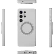 Max & Max Silicon Case Silver Samsung Galaxy S25 Ultra