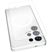 Max & Max Case With Screen Protector Clear Samsung Galaxy S25 Ultra