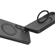 Levelo Via Matte Case With Ring Black Samsung Galaxy S25 Ultra