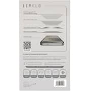 Levelo 2.5D Silk Print High Silicone Privacy Protector Black Samsung Galaxy S25