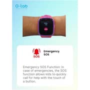G-Tab WK1 Smartwatch Pink