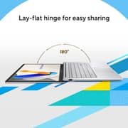 Asus Vivbook 15 (2025) Laptop - 13th Gen / Intel Core i7-1355U / 15.6inch FHD / 512GB SSD / 16GB RAM / Shared Intel Iris Xe Graphics / Windows 11 Home / English & Arabic Keyboard / Quiet Blue / Middle East Version - [X1504VA-NJ121W]