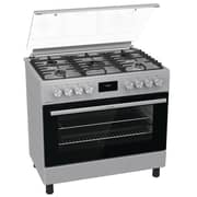 Gorenje Freestanding Gas Cooker 90 cm 5 Burners Cast Iron with Fan - GGI9C20X