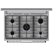 Gorenje Freestanding Gas Cooker 90 cm 5 Burners Cast Iron with Fan - GGI9C20X