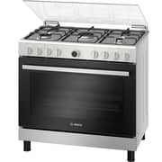 Bosch Series 2 Freestanding Gas Cooker with Glass Lid, 60x60cm – HGV1F0U59M
