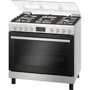 Bosch Series 6 Freestanding Gas Cooker with Wok Burner – HGX5H0Q59M