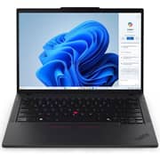 Lenovo ThinkPad T14 Gen 5 (2025) AI PC - 1st Series / Intel Core Ultra 7-155U / 14inch WUXGA / 512GB SSD / 16GB RAM / Shared Intel Graphics / Windows 11 Pro / English & Arabic Keyboard / Black / Middle East Version - [21ML000AGR] + LB310 Headset