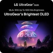 شاشة إل جي ألترا جير للألعاب مقاس 27 بوصة شاشة OLED دقة QHD ومعدل تحديث 480 هرتز مع تقنية DisplayHDR لون أسود 400 27GX790AB