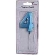 Trishi Premium Metallic Candle Number 4