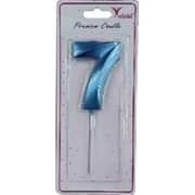 Trishi Premium Metallic Candle Number 7