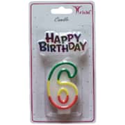 Trishi Birthday Candle Number 6