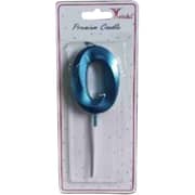 Trishi Premium Metallic Candle Number 0