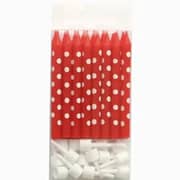 Trishi Polka Dot Candle 24pcs Set