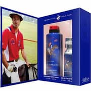 Beverly Hills Polo Club Sport 8 Eau De Toilette + Deodorant Gift Set For Men