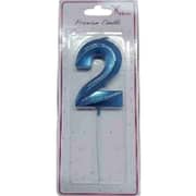 Trishi Premium Metallic Candle Number 2