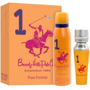 Beverly Hills Polo Club Sport 1 Eau De Toilette + Deodorant Gift Set For Women