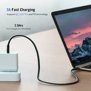 سلك ذكر لذكر USB 2.0 من يوجرين بطول 2 متر - لون أسود 