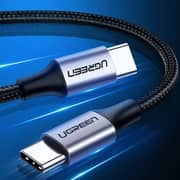 Ugreen USB 2.0 C To USB-C Cable 1m Black/Grey