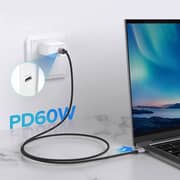 Ugreen USB 2.0 C To USB-C Cable 1m Black/Grey