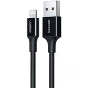 UGREEN USB-A to Lightning Cable, 1m, MFi Certified, 2.4A Fast Charging, Data Sync – Black