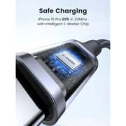 سلك يوجرين USB-C إلى USB-C طول 3 متر، لون أسود