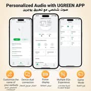 UGREEN 35725 HiTune T3 Pro Wireless Earbuds White
