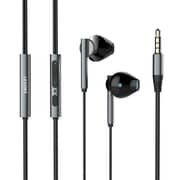Levore Wired In-Ear Earphones with Mic, Black – LEW11-BK