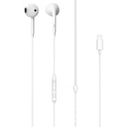 Levore Wired In-Ear Earphones with Mic, White – LEW21-WH