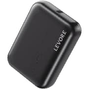 Levore Slim Power Bank 10000mAh with Type-C Input, Black – LP222-BK
