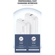 Levore Slim Power Bank 10000mAh with Type-C Input, White – LP222-WH