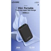 Levore Power Bank 20000mAh with LED Display, Black – LP231-BK
