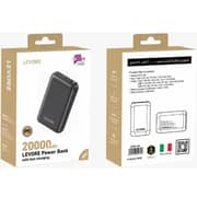 Levore Power Bank 20000mAh with LED Display, Black – LP231-BK