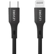 Levore USB-C to Lightning Cable 1.8m – Black