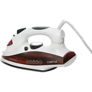 Castle Steam Iron, 2200 Watt, Red and White - SI1522C