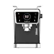 Castle Coffee Machine, 1350 Watt, 1.5 Liter, 7 Functions, 20 Bar - Black | Silver- CMD1370