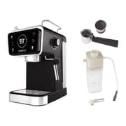 Castle Coffee Machine, 1350 Watt, 1.5 Liter, 7 Functions, 20 Bar - Black | Silver- CMD1370