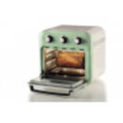 Ariete 2in1 Vintage Air Fryer and Oven, 1400W, 16 Liter , includes Accessories, 60-Minute Timer, Double Glass, Green - 4632