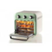 Ariete 2in1 Vintage Air Fryer and Oven, 1400W, 16 Liter , includes Accessories, 60-Minute Timer, Double Glass, Green - 4632