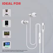 Honeywell Suono P60 Wired In Ear Headset White