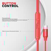 Honeywell Suono P60 Wired In Ear Headset Red