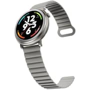 HiFuture Aurora 1.43″ AMOLED Smartwatch with Multi-Sport Modes & Premium Finish - Silver