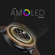 HiFuture Aurora 1.43″ AMOLED Smartwatch with Multi-Sport Modes & Premium Finish - Dark Green